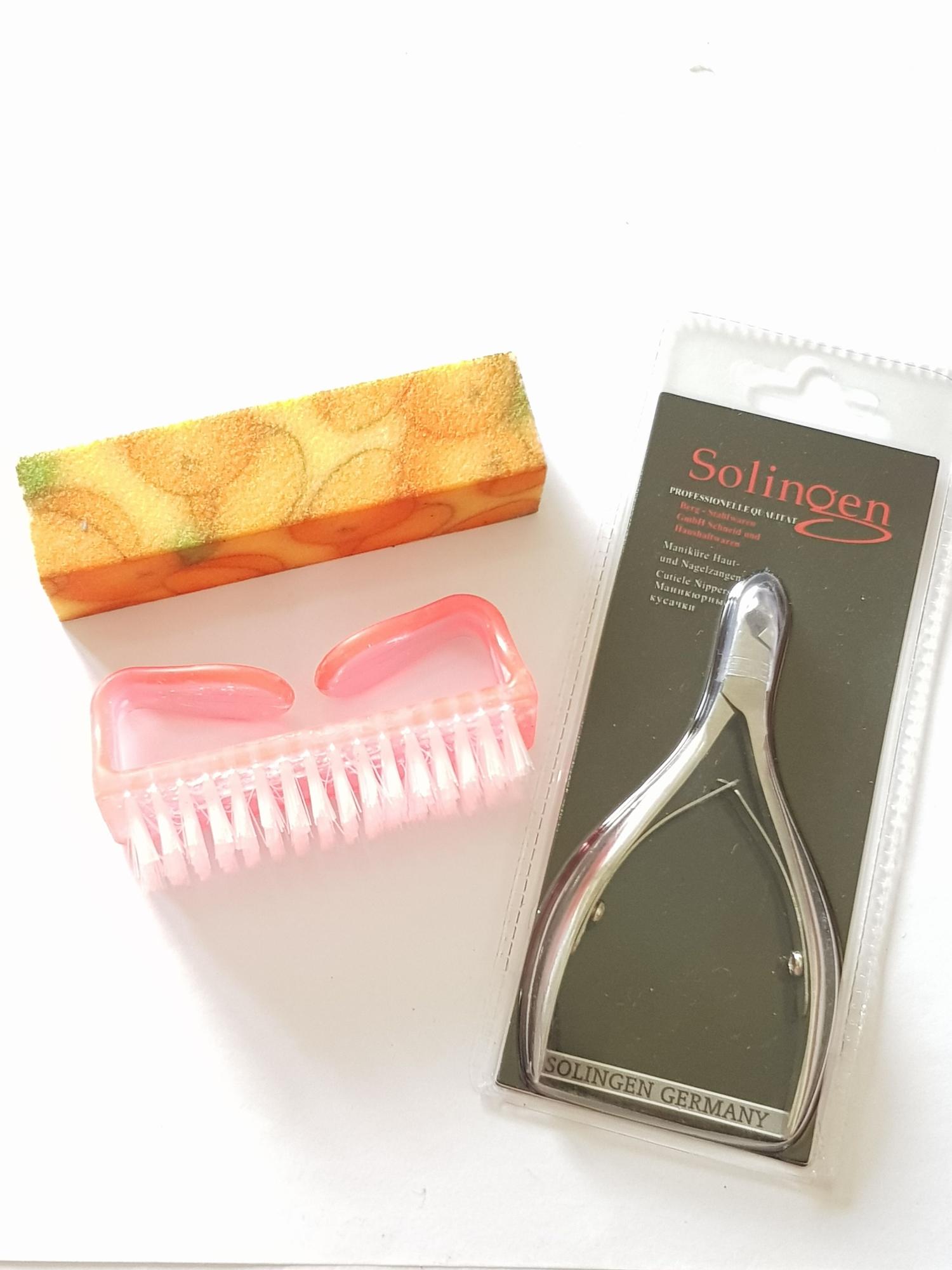 Salon Quality Nail Nipper with Nail File and Brush Philippines