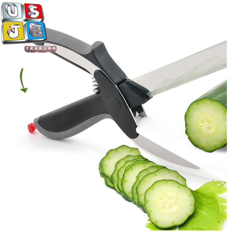 Kitchen Knives For Cooking S Brands Review In Clever Cutter 2 In 1 Food Chopper Chopping Board