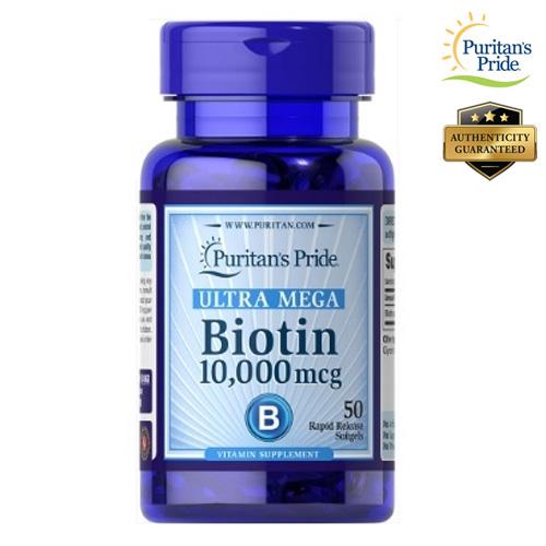 Hair Skin And Nail Vitamins Brands Supplements On Puritan S Pride Biotin 10mg 10 000mcg 50 Softgels
