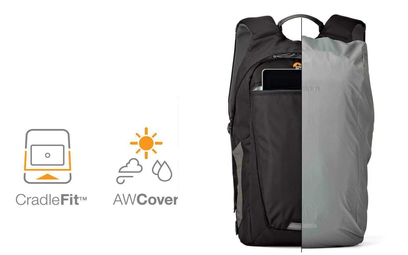 Lowepro Photo Hatchback Series BP 250 AW II Backpack (Midnight Blue/Gray)  at