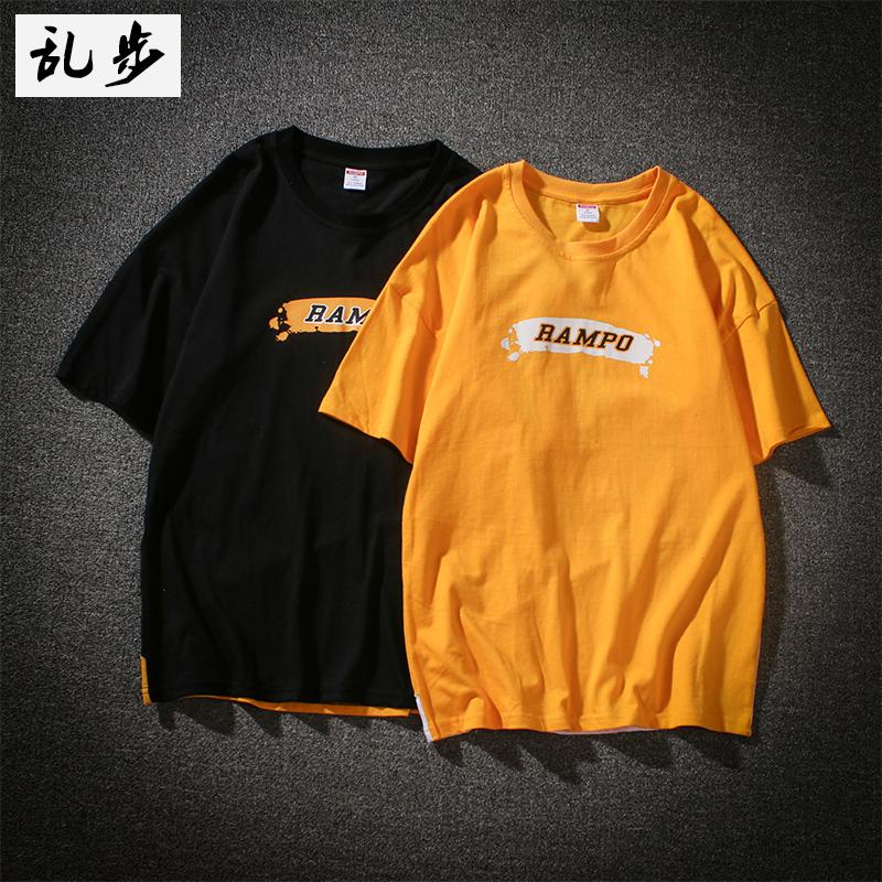 2018 Model Baru Pakaian Musim Panas Pasangan Doodle Kaos Cap Lengan Pendek Laki-Laki Gaya Harajuku BF Longgar Hip Hop Lengan Pendek Kaos Januari 2019 - 3 2018 model baru pakaian musim panas pasangan Doodle kaos cap lengan pendek Laki-Laki Gaya Harajuku BF longgar Hip hop Lengan Pendek Kaos - 3