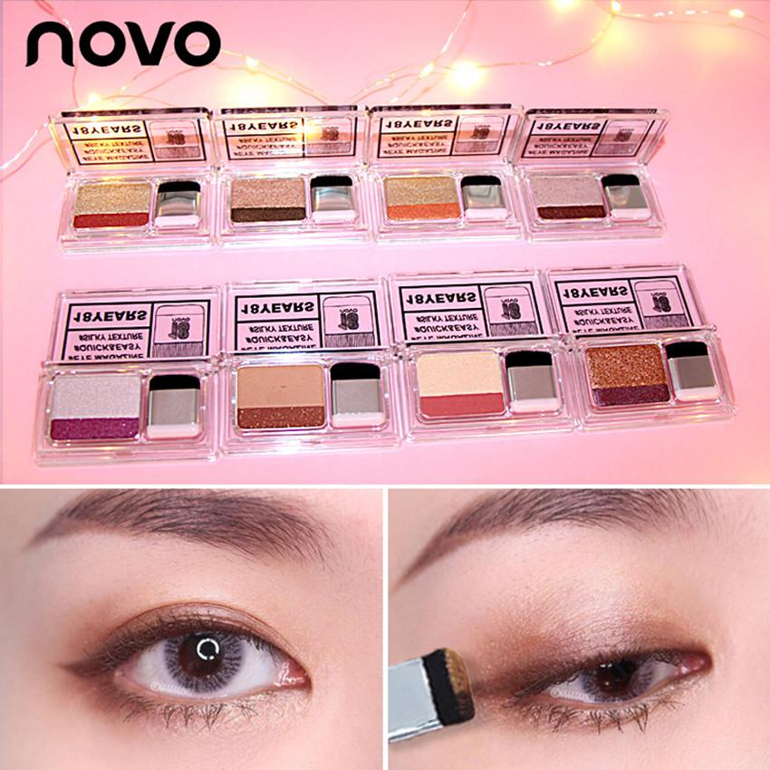 Korea NOVO Two-tone Gradient Eye Shadow Kit Eye Magazine #5225 Philippines