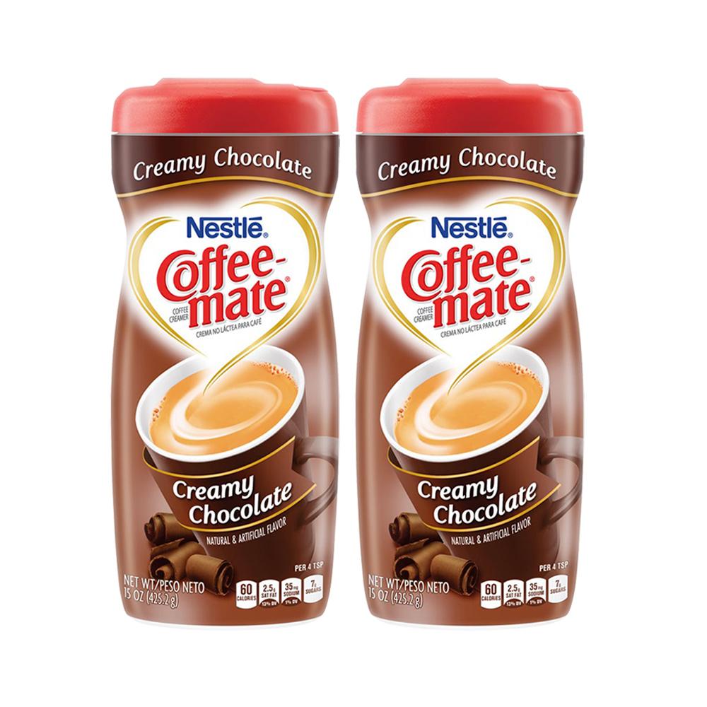 Nestle Coffee Mate Creamy Chocolate Creamer 2 Pack 4252g Per Canister Nestle Coffee Mate Creamy Chocolate Creamer 2 Pack 4252g Per Canister