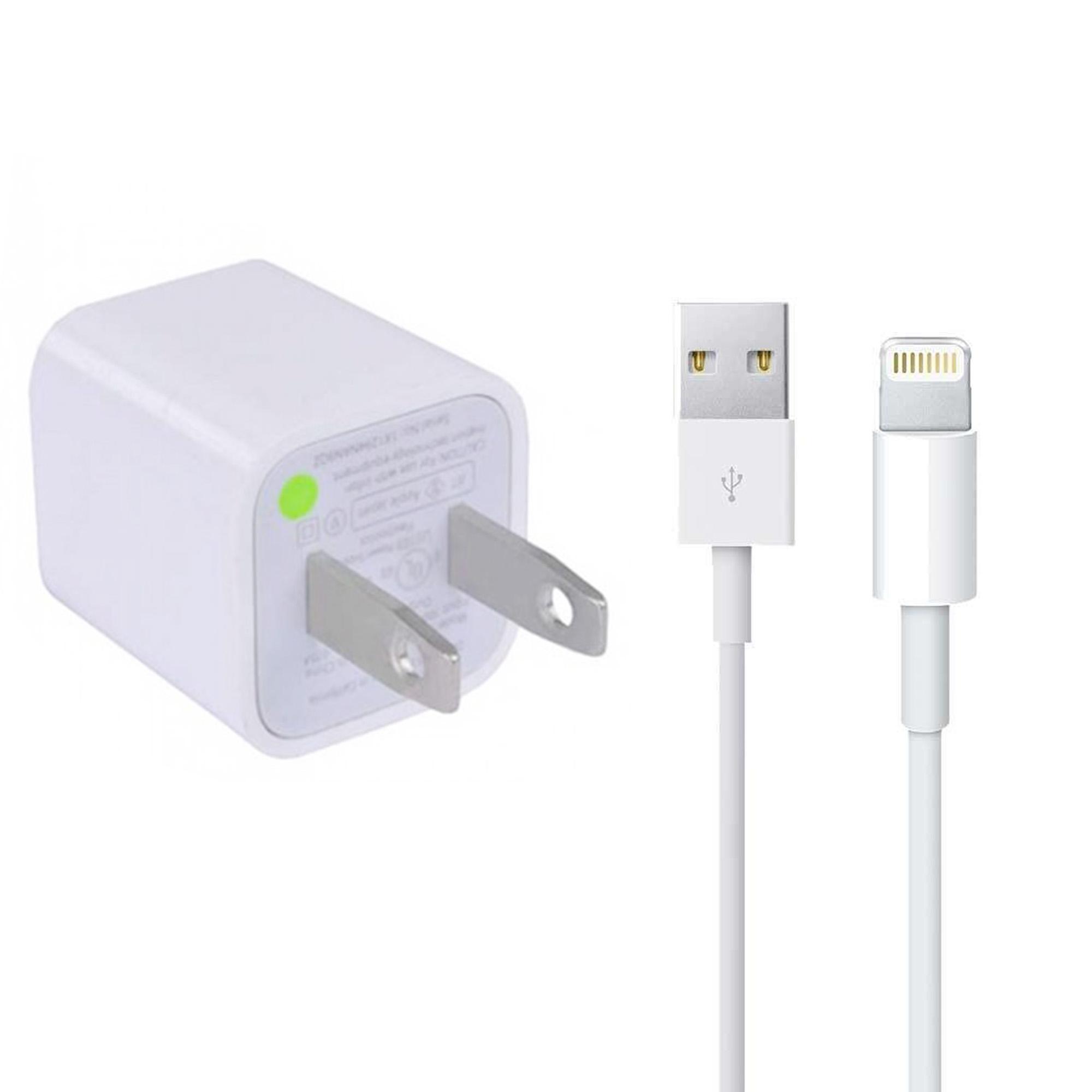 Original Apple 5W Charger With Lightning Cable For IPhone 5/5c/6/6+/7/7+ June 2018 - 2 Original Apple 5W Charger with Lightning Cable for iPhone 5/5c/6/6+/7/7+ - 2