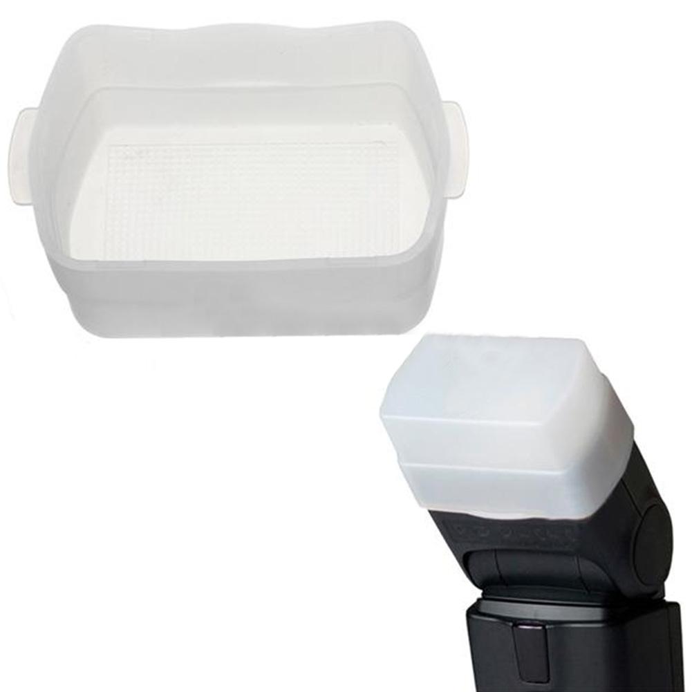 Softbox Flash Rebound Diffuser untuk Bisa Di Speedlight Speedlite 430EX 430 EX II Putih-Intl