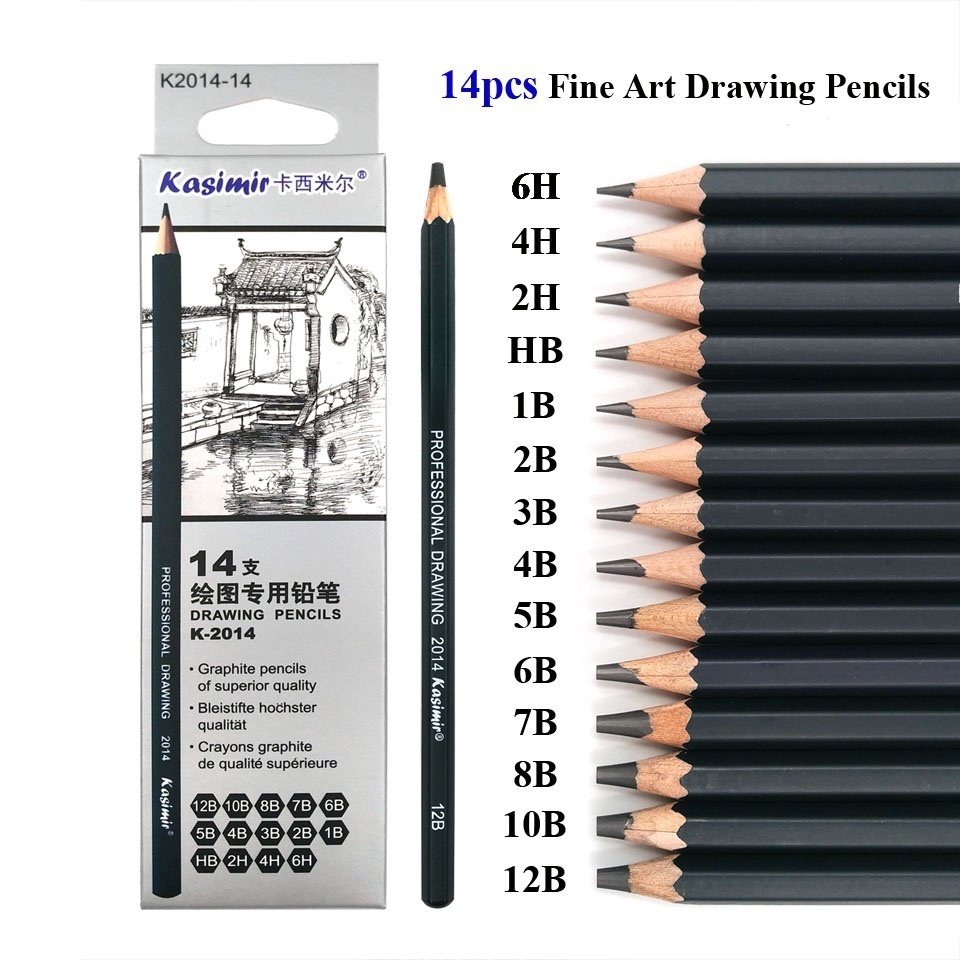 graphite drawing pencils hardness