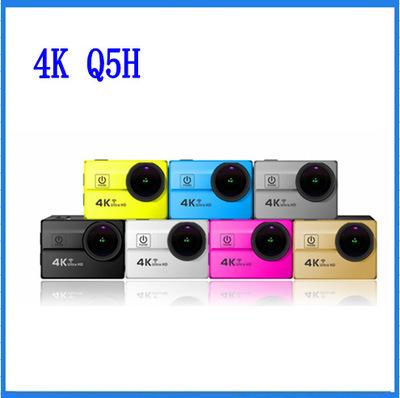 Q5H Baru 2.0-Inci 4 K WIFI Ultra-Definisi Tinggi Olahraga Kamera 173 Derajat Fisheye Lebar- sudut Lensa Gerakan DV-Internasional