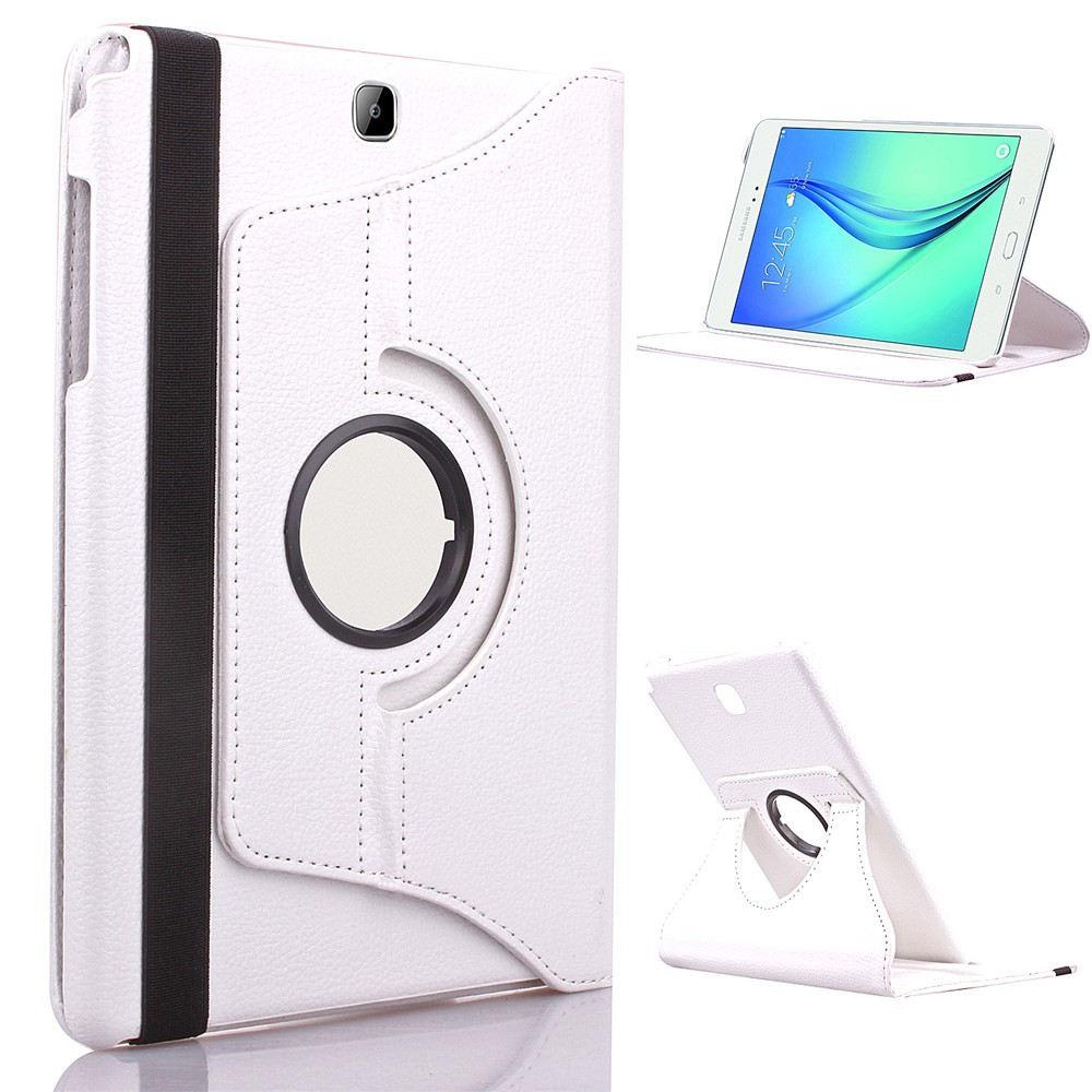 1 Pc/lot untuk Galaksi Tab 4 8.0 Case PU Kulit 360 Berputar Case untuk Samsung Galaksi Tab 4 8.0 T330 t331 T335 Pintar Case Lipat Case S Multi-warna