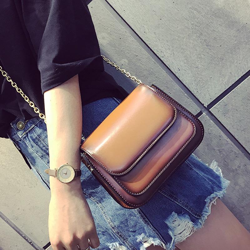 Tas Selempang Wanita Gaya Korea 2018 Model Baru Netral Tas Tali Rantai Modis Mini Tas Kecil Clutch Musim Gugur Musim Dingin Item Baru Tas Wanita Januari 2019 - 2 Tas selempang wanita Gaya Korea 2018 model baru netral Tas tali rantai modis Mini tas kecil Clutch musim gugur musim dingin item baru tas wanita - 2