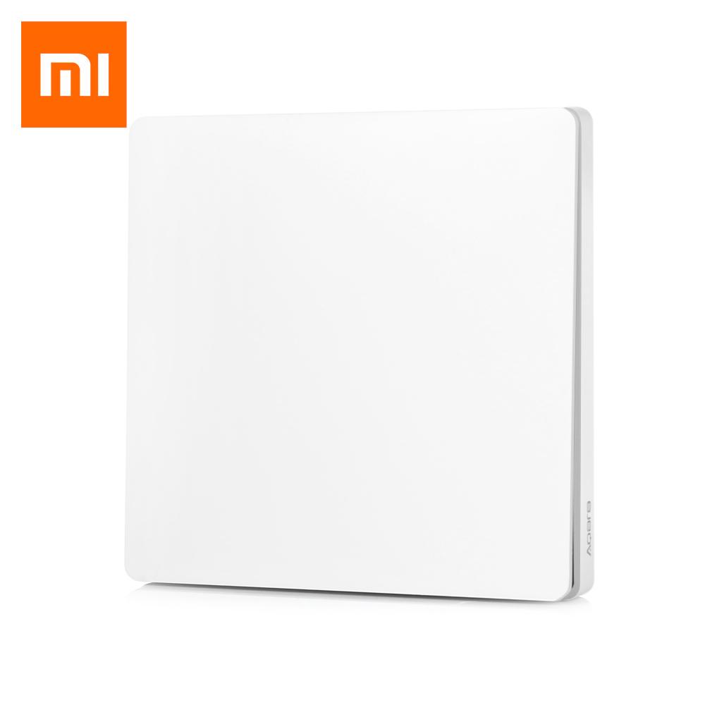 Xiaomi Aqara Lampu Pintar Kontrol Api Kawat dan Garis Nol Kunci Tunggal Versi