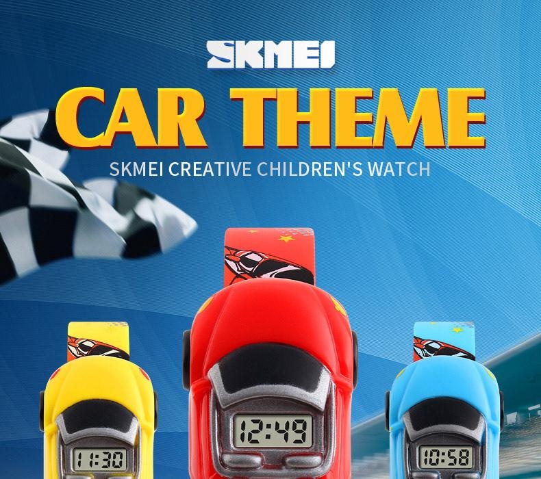 SKMEI Anak-anak Jam Tangan Pelajar Mobil Jam Tangan Anak 