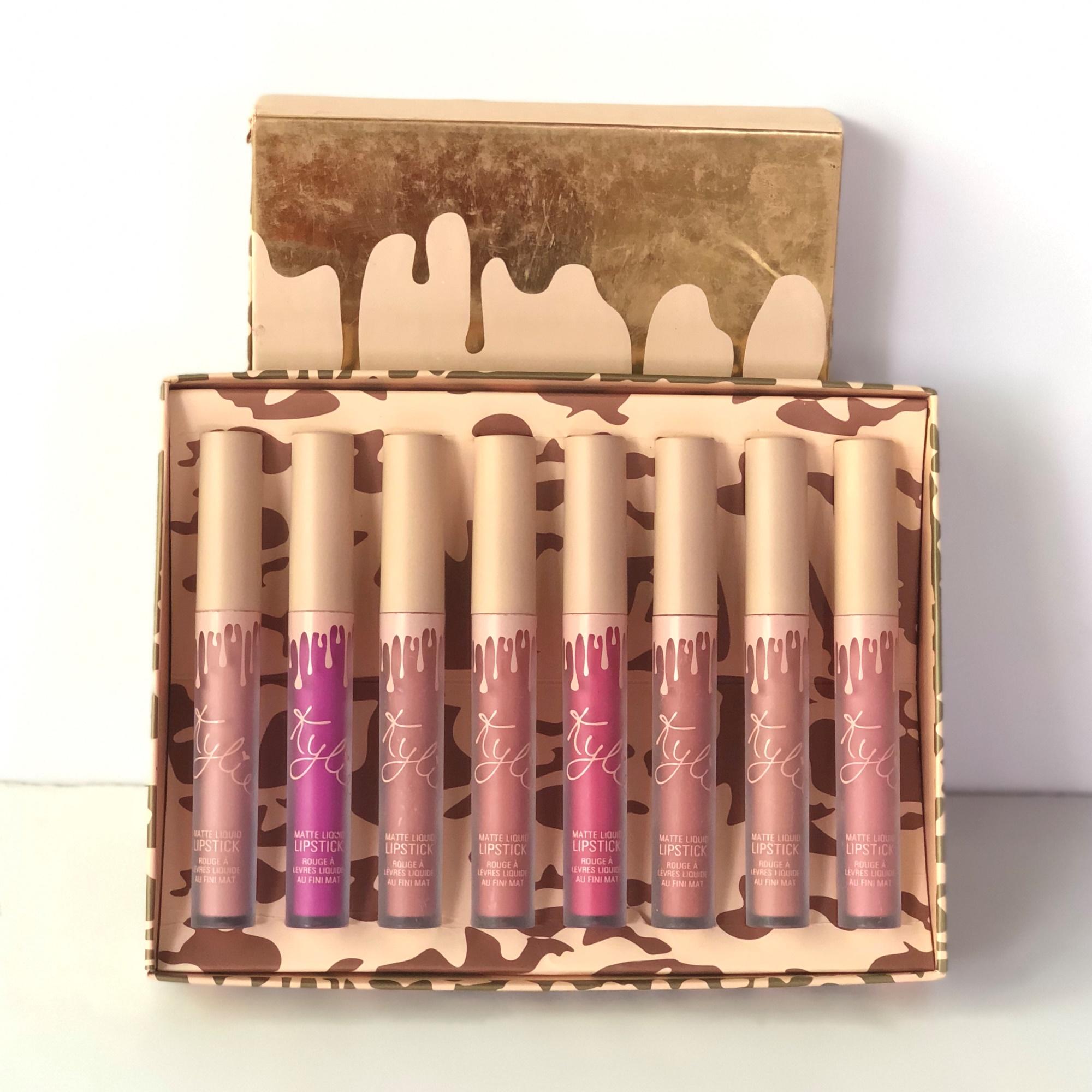 8 SHADES KYLIE SEND ME MORE NUDES VELVET LIQUID LIPSTICK SET Philippines