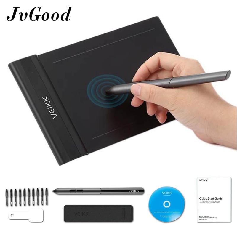 Bảng giá JvGood Graphics Drawing Tablet Board Drawing Pad Digital Drawing Pen Tablet with No-charging 8192 Levels Passive Pen S640 Ultra-thin 6x4 Inch Phong Vũ