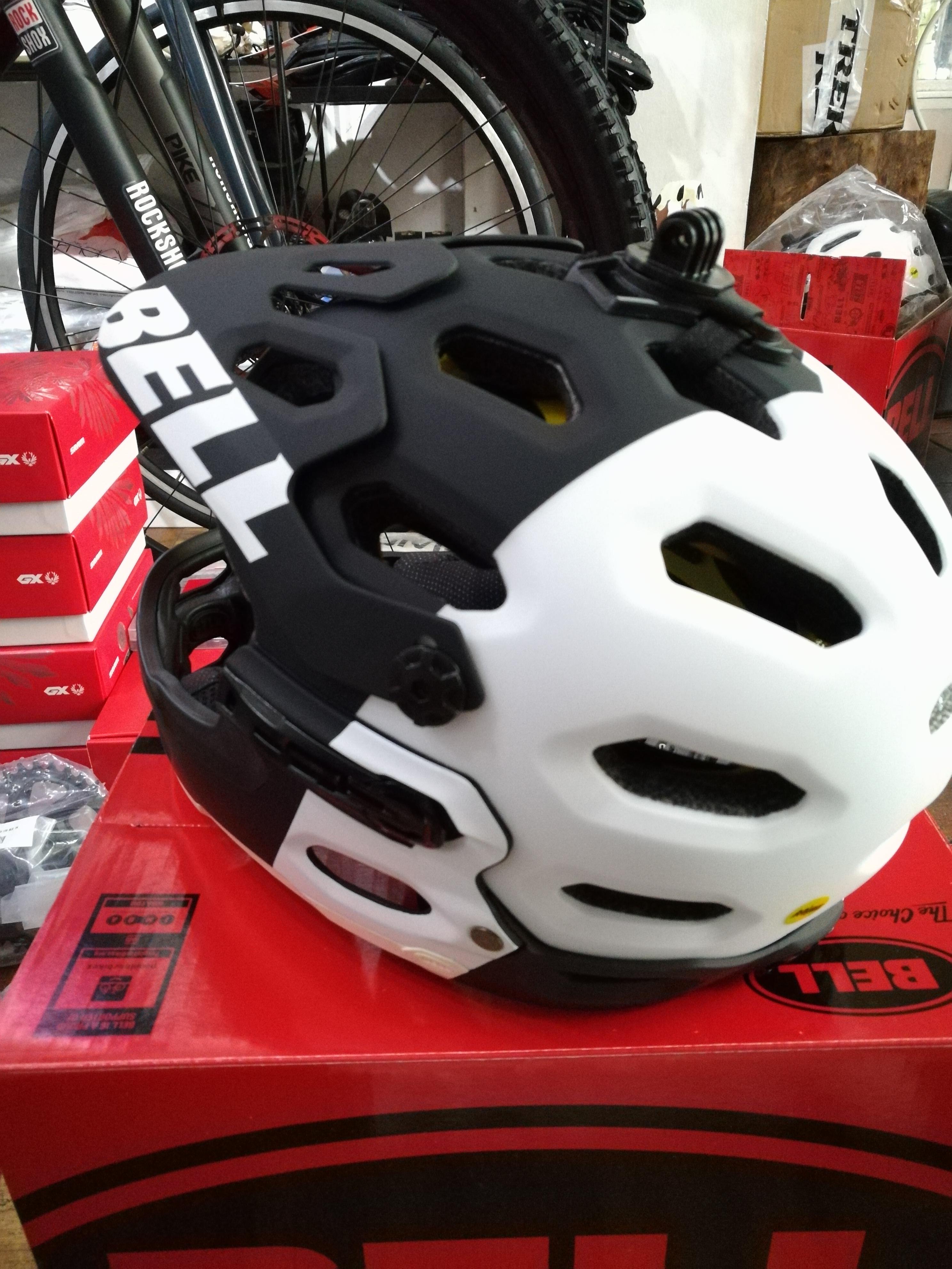 PC Racing Helmet Mohawk Street Dirt Any Helmet ~ Peel-N-Stick ~ Black