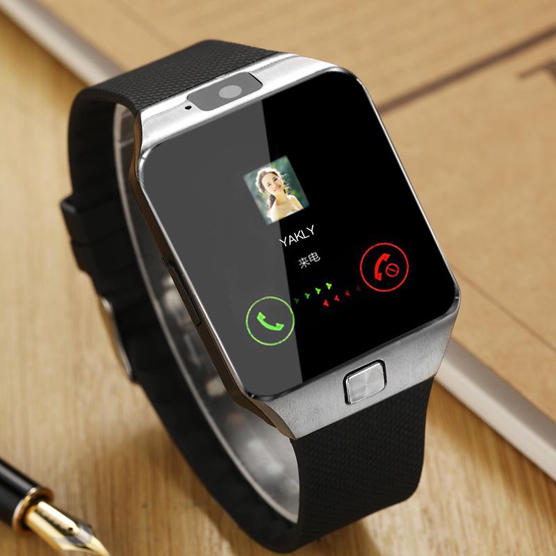 Bluetooth Smartwatch DZ09 Call/SMS Kamera Kartu SIM Cerdas Pergelangan Tangan Jam Tangan Ponsel untuk iPhone Samsung Huawei Android