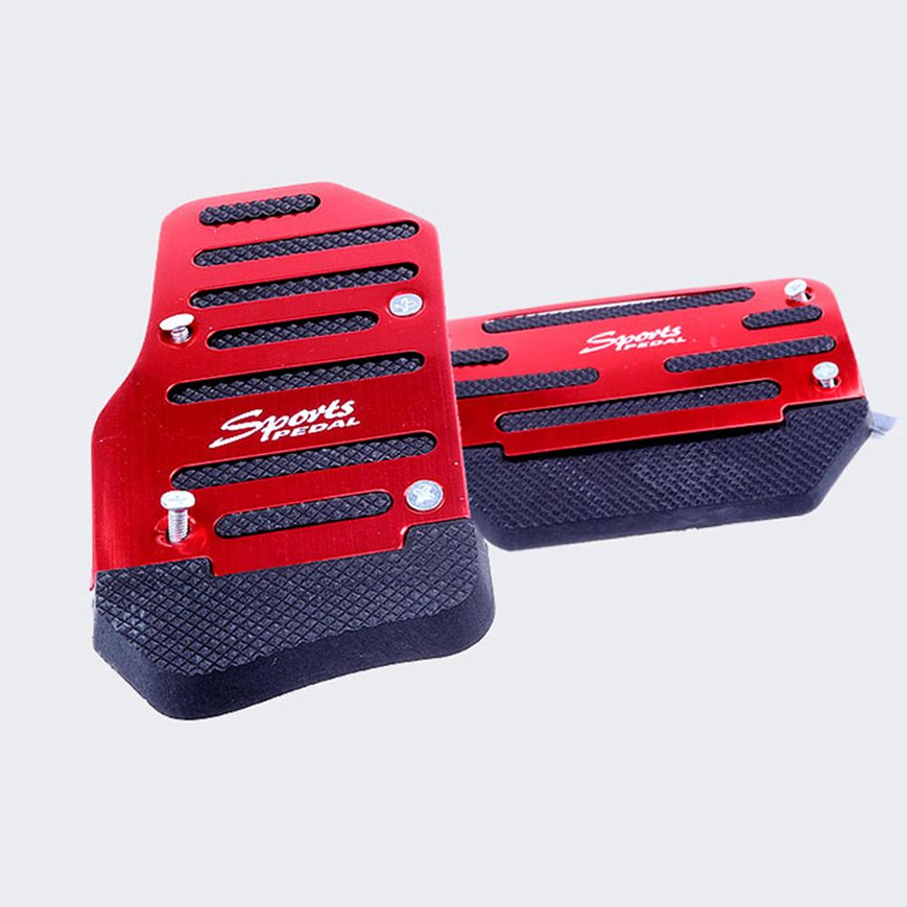OLizard Automobile Anti-skid Foot Pedal Manual / Auto Gear Accelerator Brake Pedal Cover Treadle Set Universal Application August 2018 - 3 OLizard Automobile Anti-skid Foot Pedal Manual / Auto Gear Accelerator Brake Pedal Cover Treadle Set Universal Application - 3