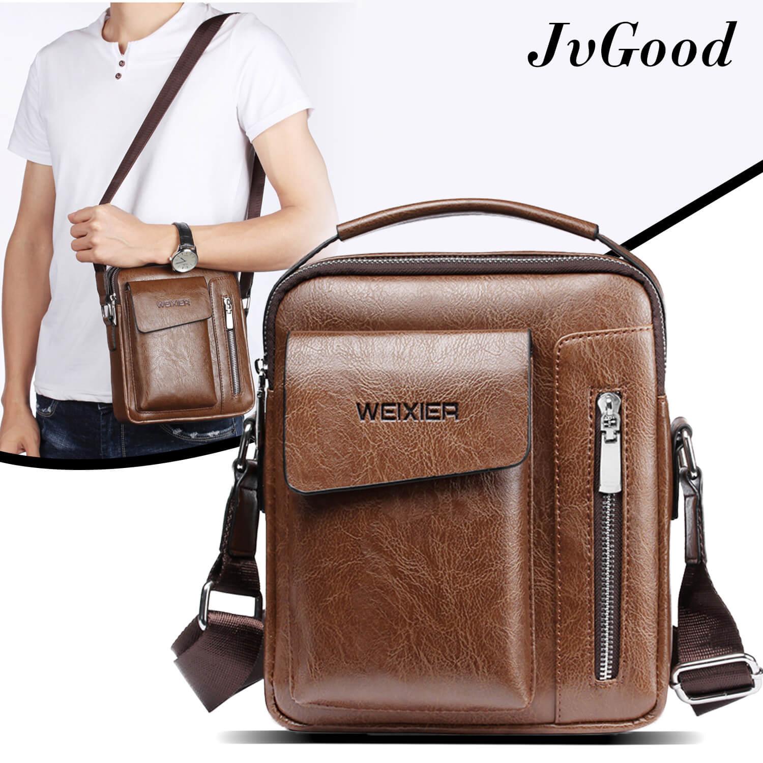 Men S Messenger Bags For The Best Prices In Malaysia Malaysia Jvgood Messenger Bag Pu Leather Sling Shoulder Male Travel Casual Crossbody Bags Small Flap Handbags