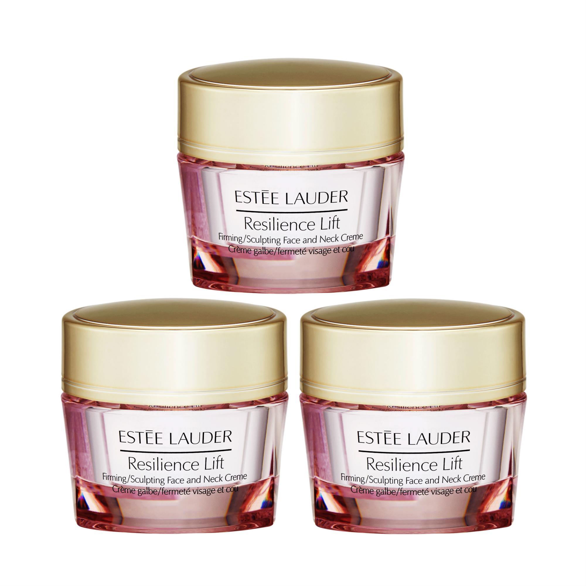 Estee Lauder Philippines Face S For 3 X Estee Lauder Resilience Lift Firming Sculpting Face And Neck Creme All Skintypes