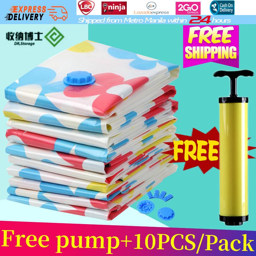 Compression Bag For Sack Online Brands Prices Free Pump 10pcs Pack Dr Storage Sunflower Vacuum Bag