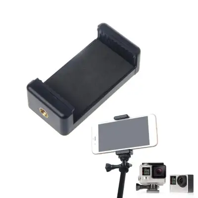 Durable Phone Clip Bracket Holder Mount For Selfie Stick Tripod Monopod Stand