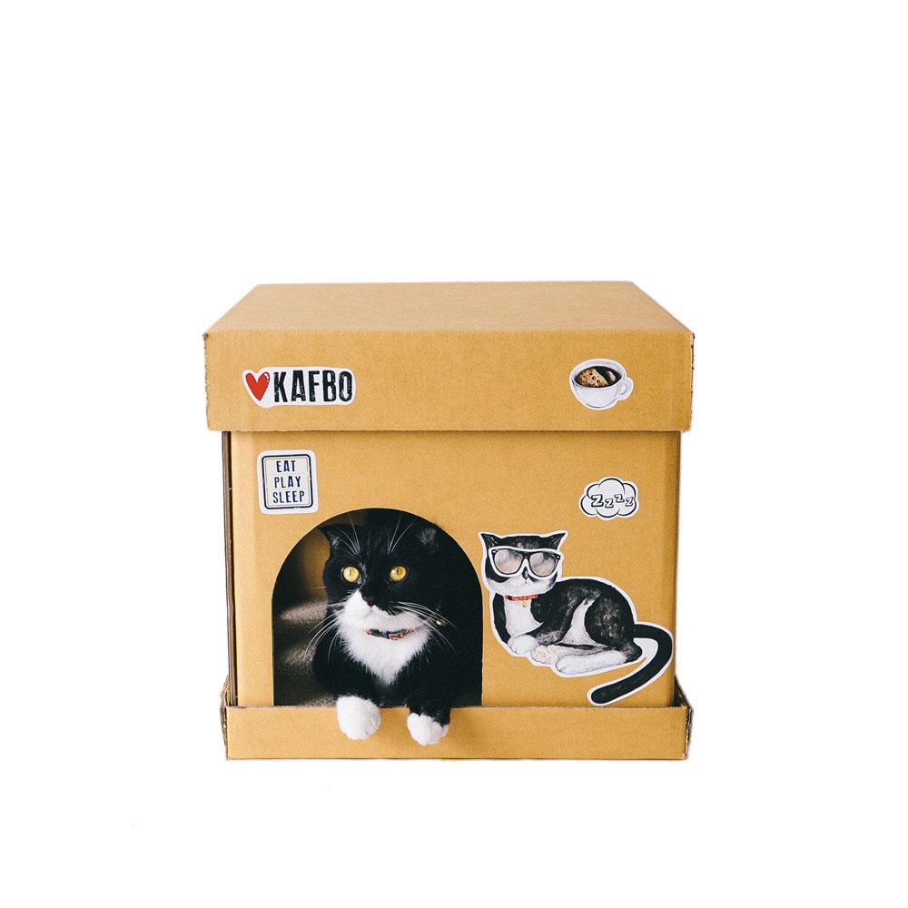 Cube Tuxedo Cat By Pet Loft Mnl.