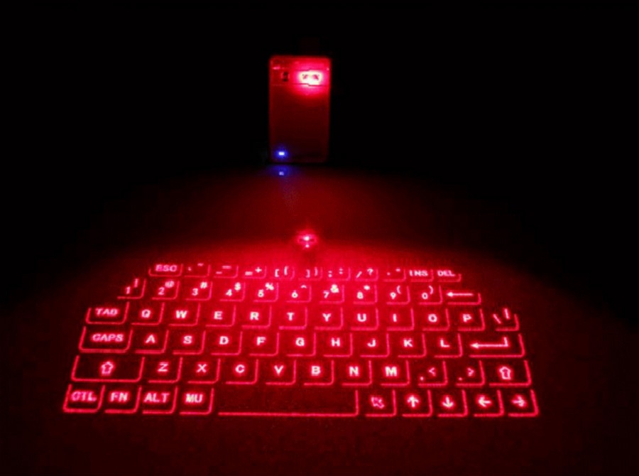 High Quality Bluetooth Virtual Laser keyboard (Black