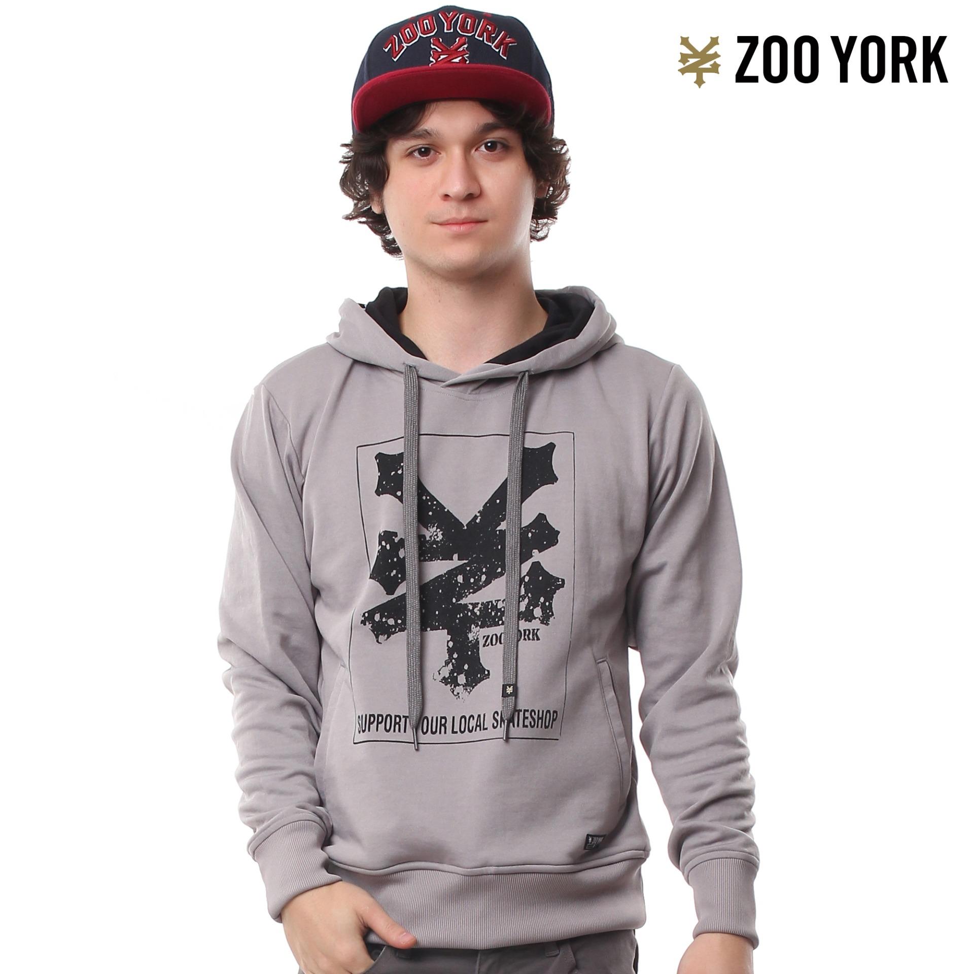 Zoo York Boys Hooded Pullover Sweater Jacket Skater Fit