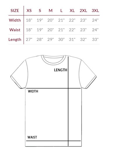 jordan t shirt size chart