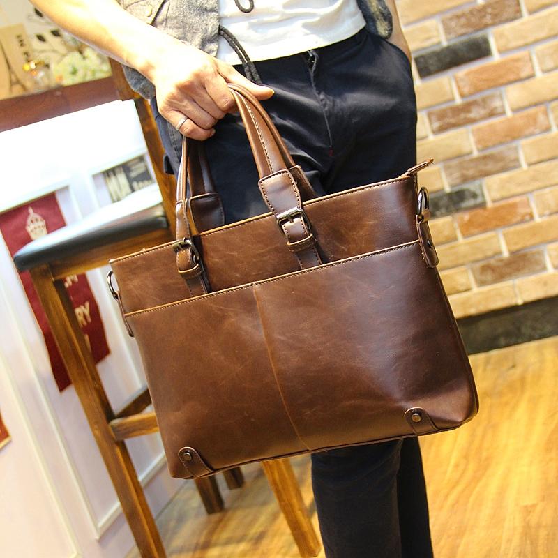Gaya Baru dari Bisnis Rekreasi Syal Pria untuk Menghidupkan Kembali Kebiasaan Lama Tas Kerja Han Ban Pria Tas Daftar bahu Cenderung untuk Di Pasang Desain Asli-Internasional