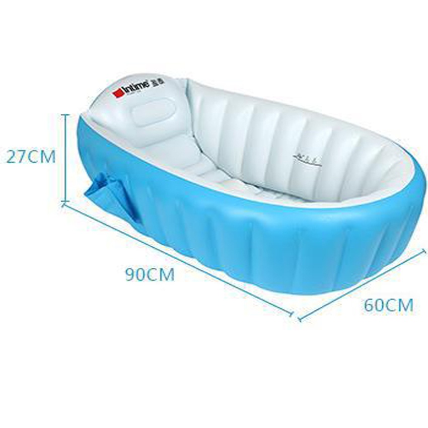 Intime Plastics Yt 226a Inflatable Baby Bath Tub Blue