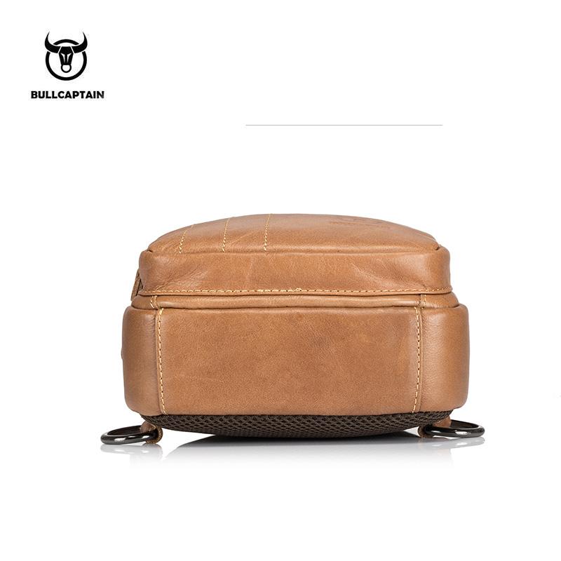 Bullcaptain 105 Modis Asli Kulit Pria Besar Dada Tas-Internasional - 3 .
