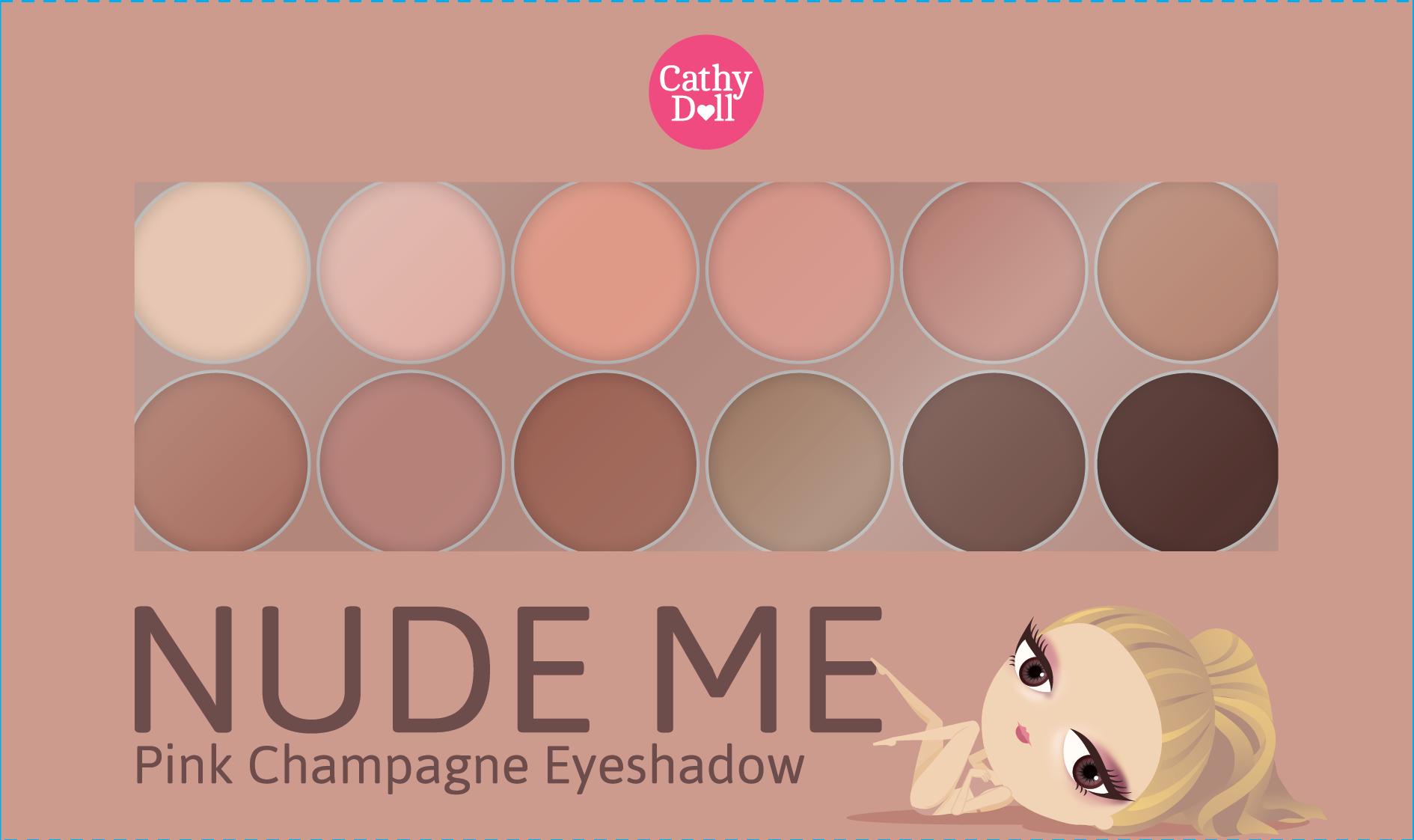 CATHY DOLL Nude Me Eyeshadow # 03 Pink Champagne Philippines
