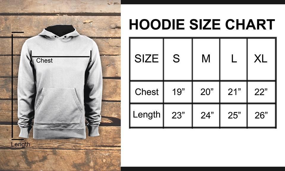 Jordan Hoodie Size Chart