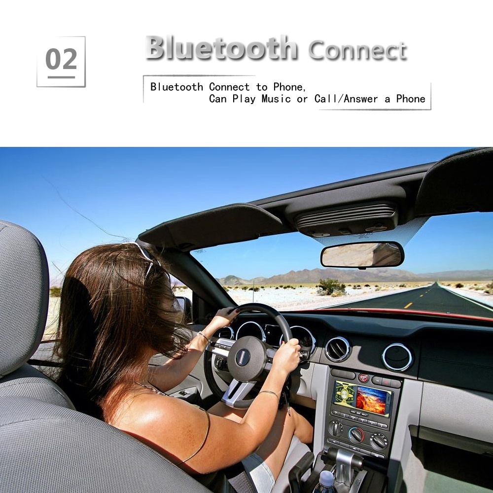 1DIN MP5 Car Media Player intl 3. Source · 5)One .