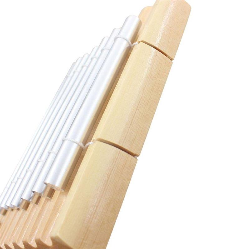 OSMAN 1 cái Bằng Gỗ Bộ Gõ Chuông 7 Mực Nhạc Cụ với Búa Gỗ