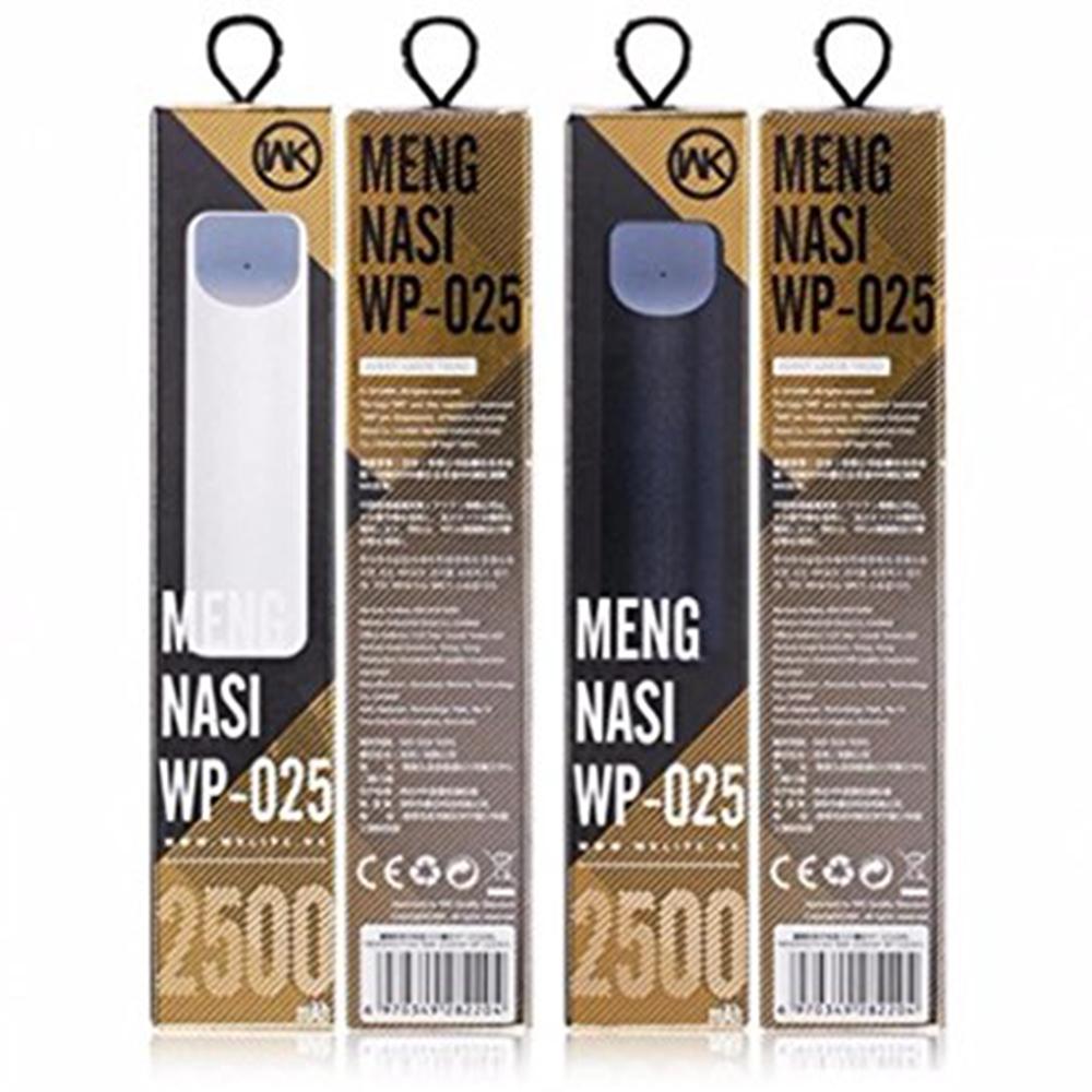 WK Design P.025 MENG NASI 2500mAh POWER BANK September 2018 - 4 WK Design P.025 MENG NASI 2500mAh POWER BANK - 4