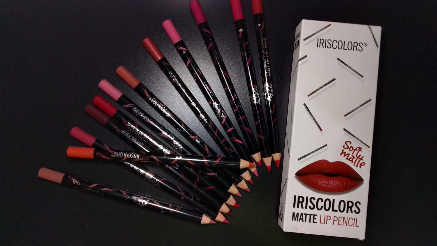 Iriscolor Matte Lip Pencil 12 Colors Philippines