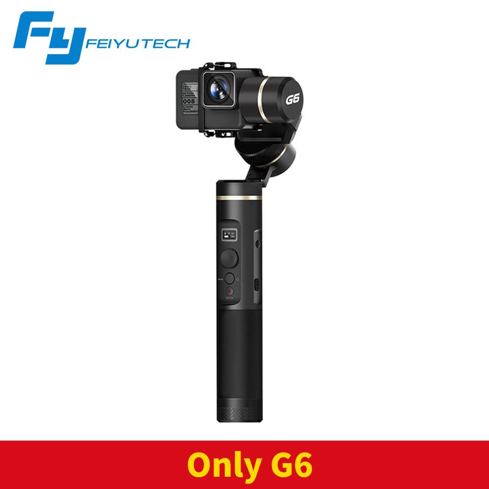 Feiyu G6 Kamera Aksi Gimbal Bluetooth Perbarui Versi Untuk GoPro Hero6/5 RX0 Xiao Yi PK Halus Q Halus 4 vimble 2