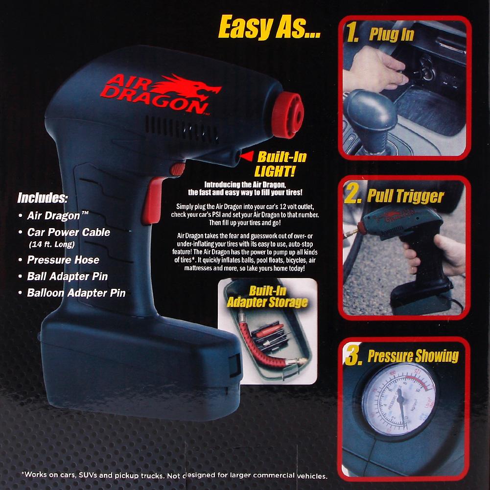 Air Dragon Tire Inflator >> Candy Onlie As Seen On Tv Air Dragon Handheld Portable Air Compressor Auto Tire Inflator Balls Mattress Toys Pump Emergency Tool Green Air Dragon Tire Inflator >> Candy Onlie As Seen On Tv Air Dragon Handheld Portable Air Compressor Auto Tire Inflator Balls Mattress Toys Pump Emergency Tool Green