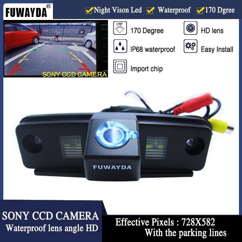Fuwayda Sony Ccd Car Rear View Reverse Mirror Image With Guide Line Camera