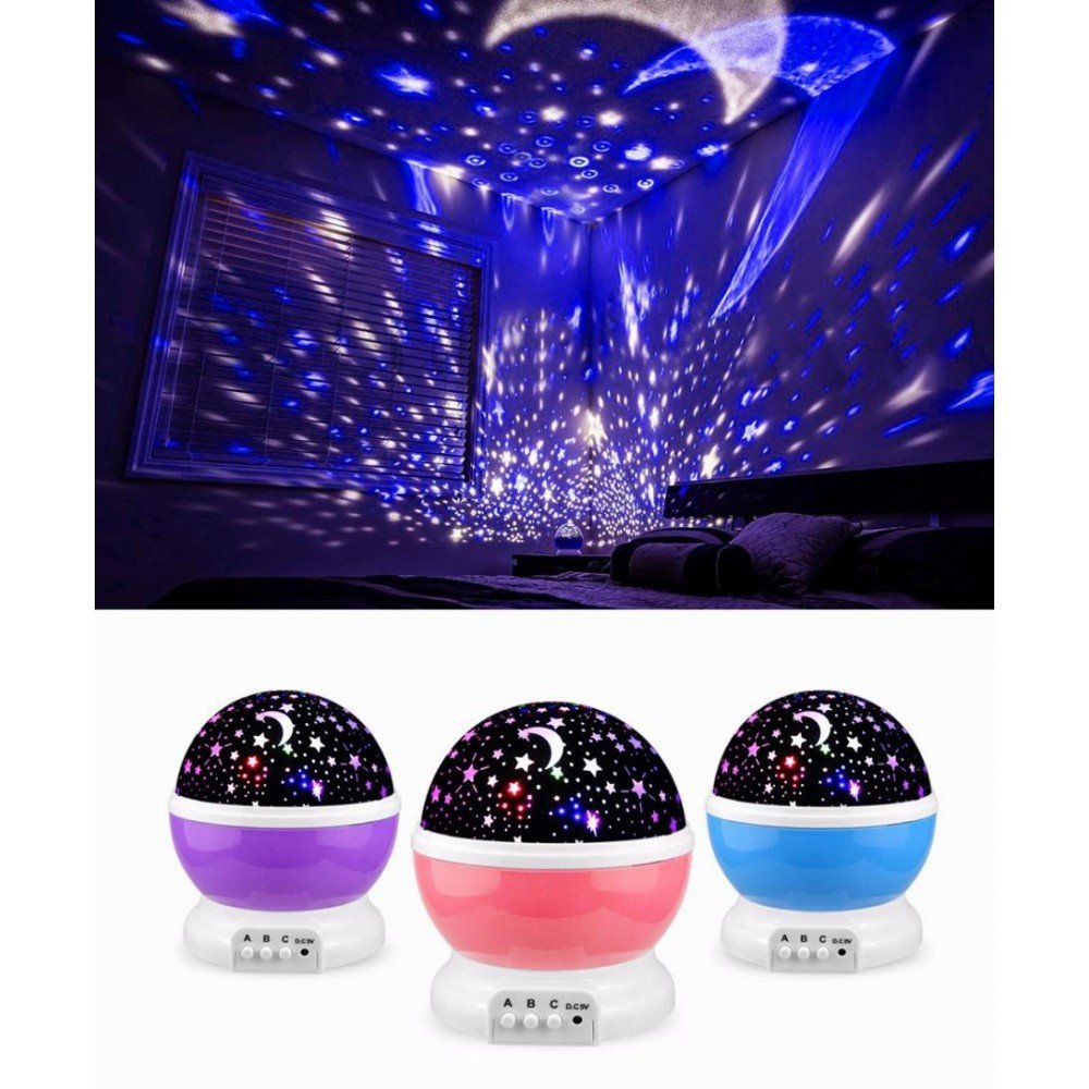 star master rotating projection lamp