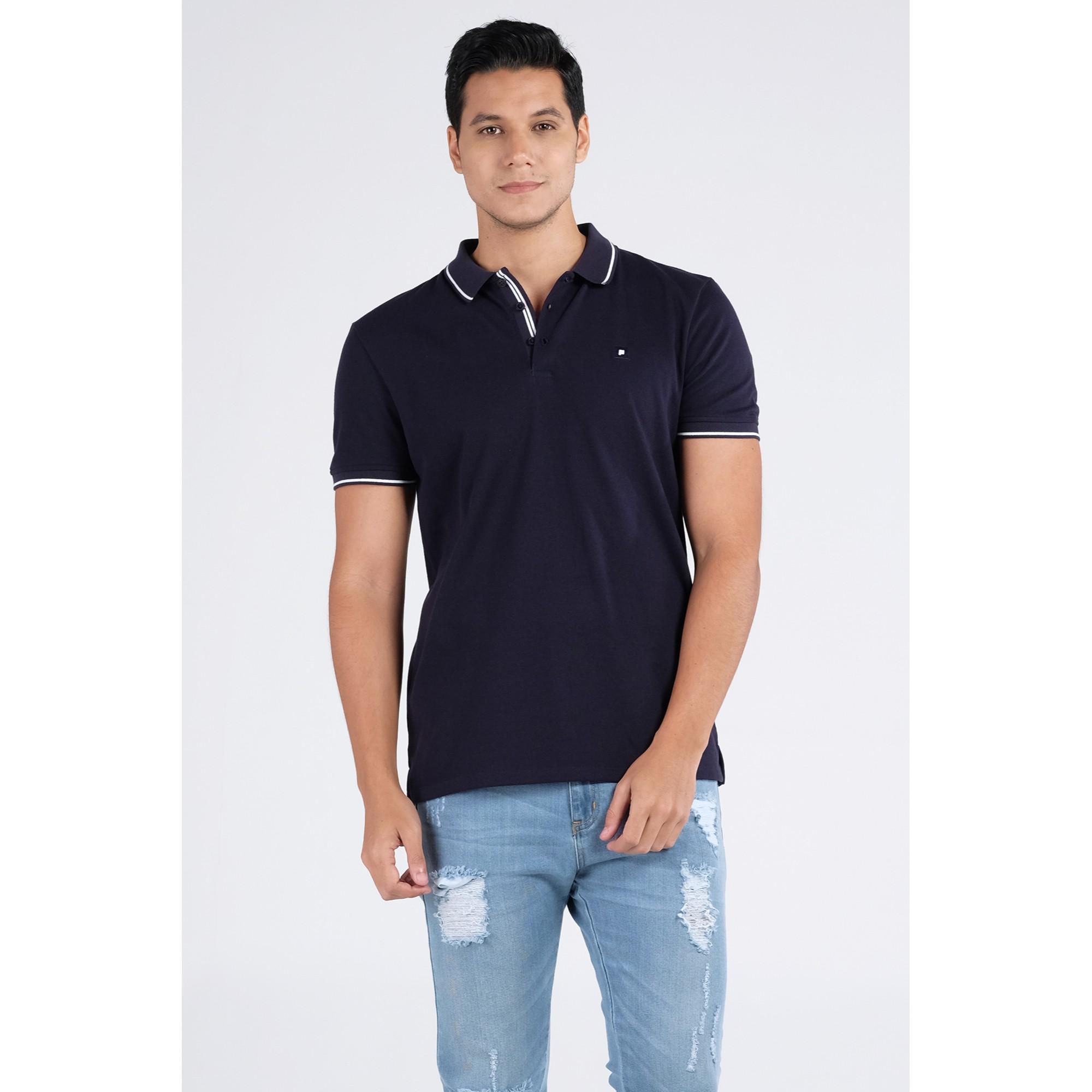 grey polo shirt outfit