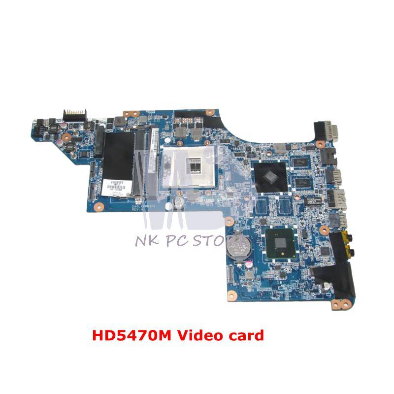Nokotion 609787-001 Utama Papan untuk HP Pavilion DV7 DV7-4000 Motherboard Laptop DA0LX6MB6H1 HM55 DDR3 HD5470M Kartu Video