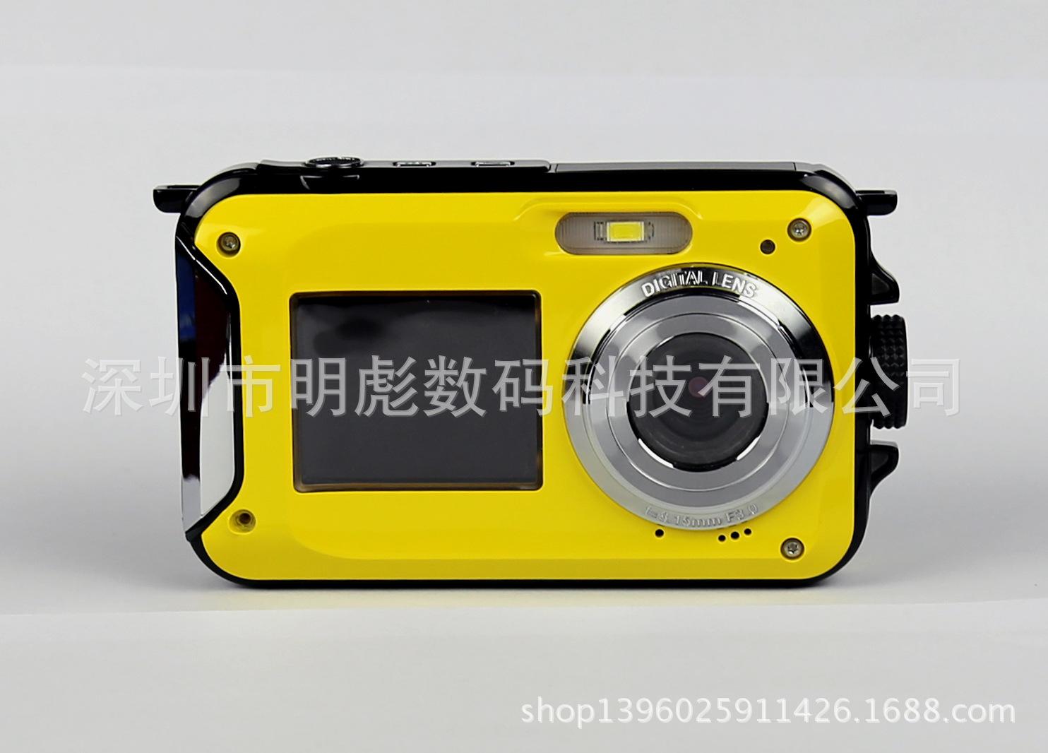 Zdr TM Baru Dual Layar Tahan Air Self-Timer Kamera Digital Mini Outdoor Kamera Biasa Olahraga Kamera Menyelam-Intl