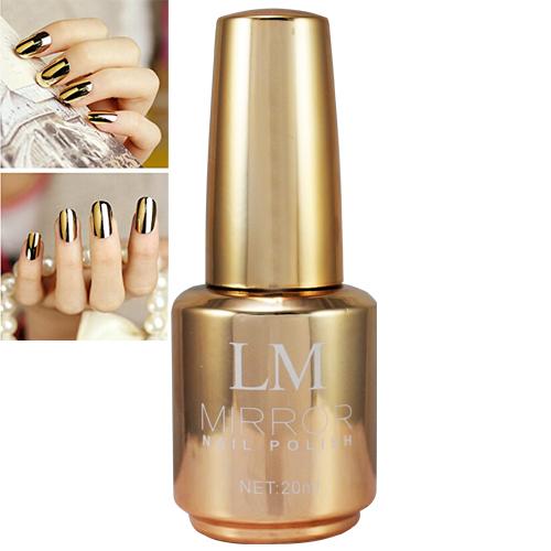 LM Mirror Nail Polish #11 (Gold) Make up, Nail Art Philippines