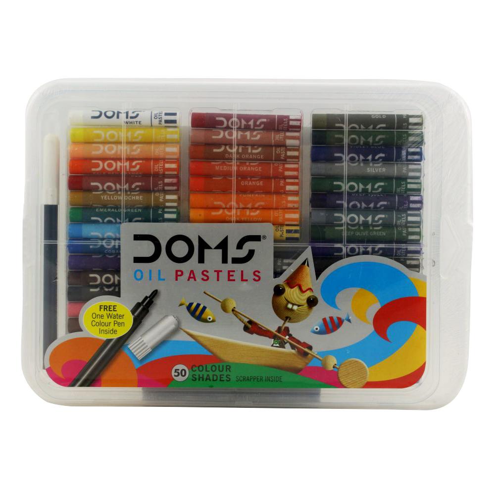DOMS Oil Pastel 50 Shades Set