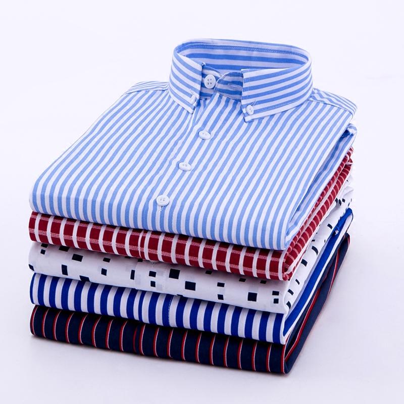 2018 Musim Semi Dan Musim Gugur Model Baru Pria Casual Kemeja Lengan Panjang Bisnis Bersablon Pemuda Dan Berusia Setengah Baya Membentuk Tubuh Motif Garis Kemeja Tampan Pasang Januari 2019 - 2 2018 musim semi dan musim gugur model baru Pria casual kemeja lengan panjang bisnis bersablon pemuda dan berusia setengah baya membentuk tubuh motif garis Kemeja Tampan pasang - 2