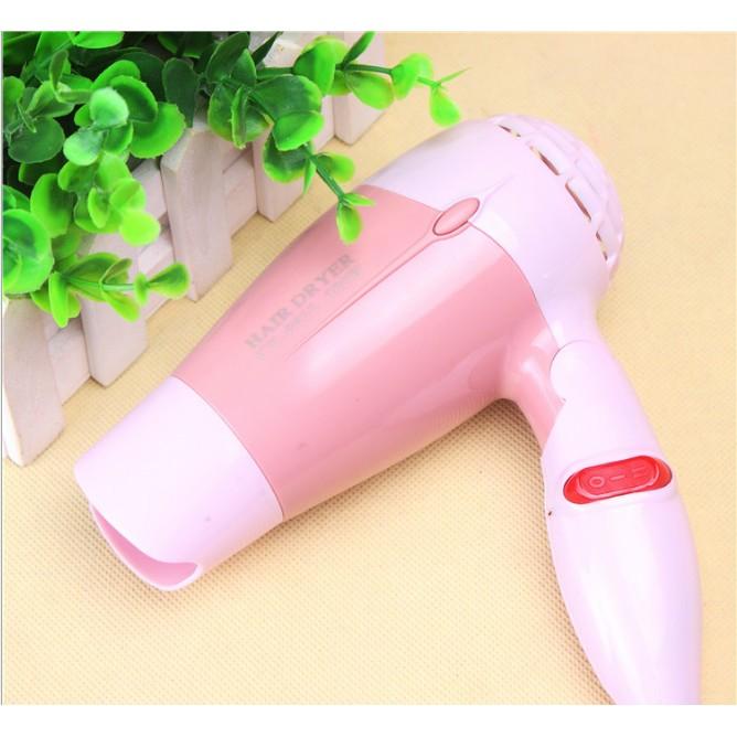 Foldable Mini Travel Hair Dryer Compact Blower - (Pink) August 2018 - 2 Foldable Mini Travel Hair Dryer Compact Blower - (Pink) - 2