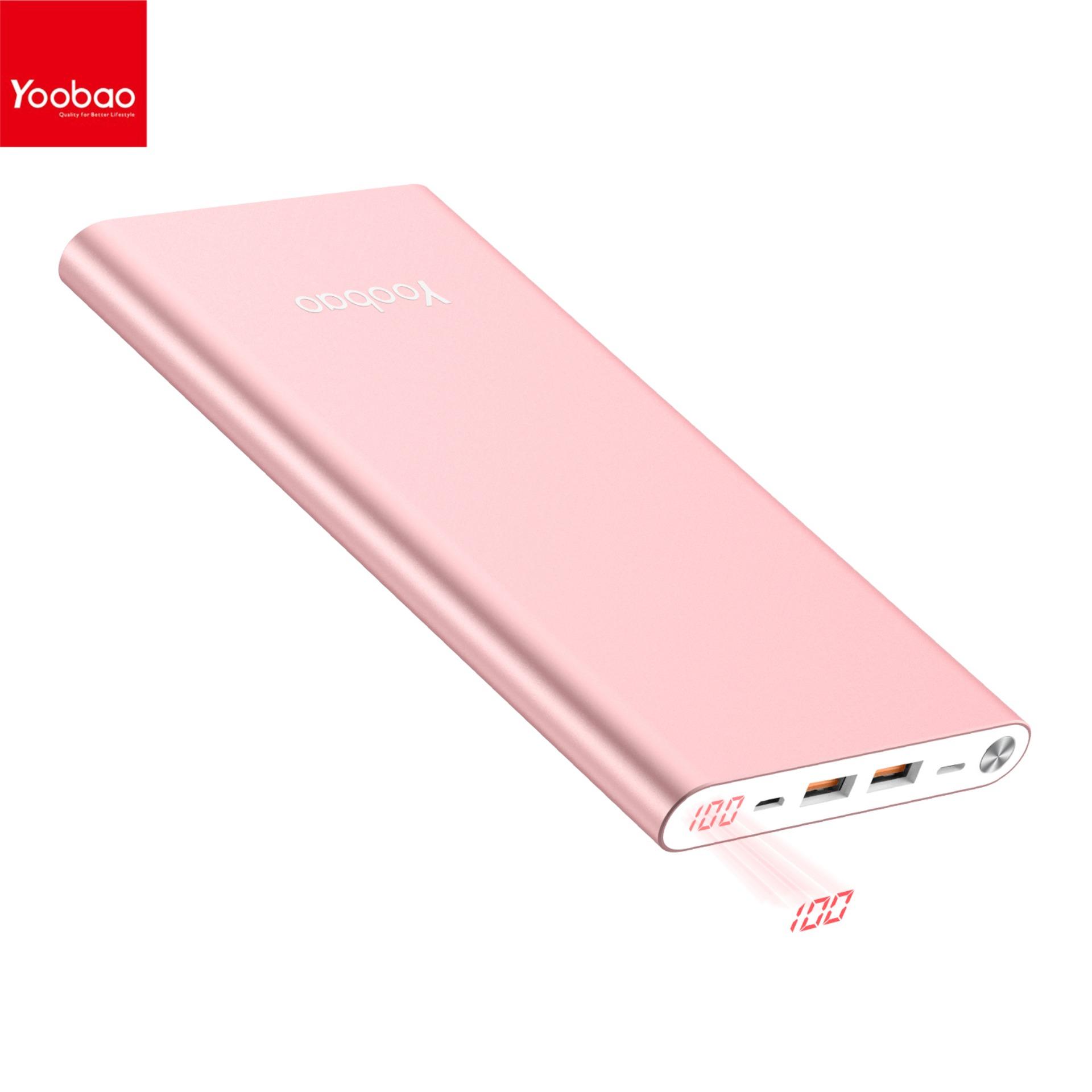 Yoobao Philippines Yoobao price list Yoobao Powerbank & Battery YOOBAO A2 Ultra Thin mAh Power Bank Rose Gold