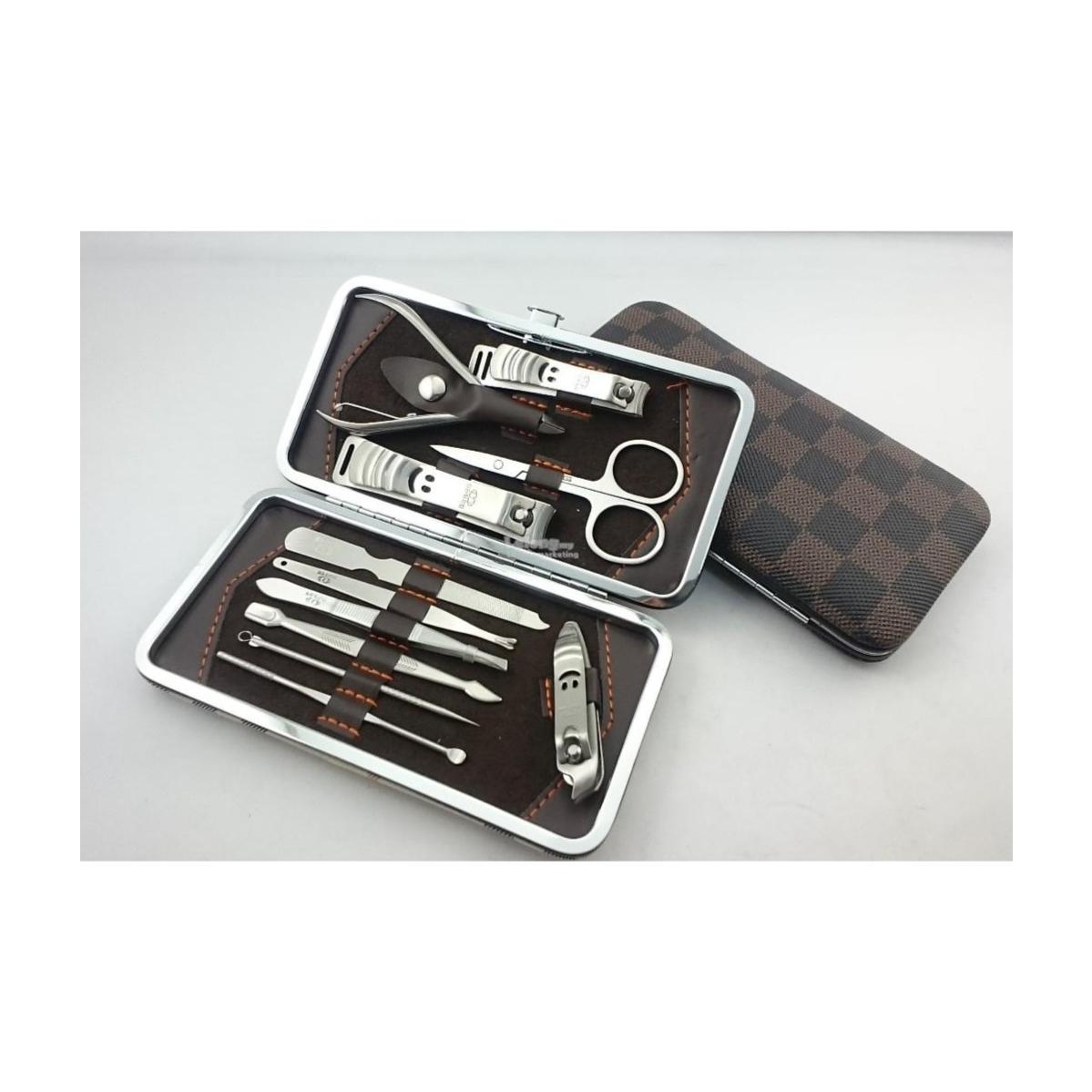 11 pcs Manicure Set Nail Clipper Cutter Scissors Earpick Philippines